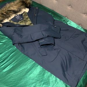 Abercrombie and Fitch Long Thermal Jacket